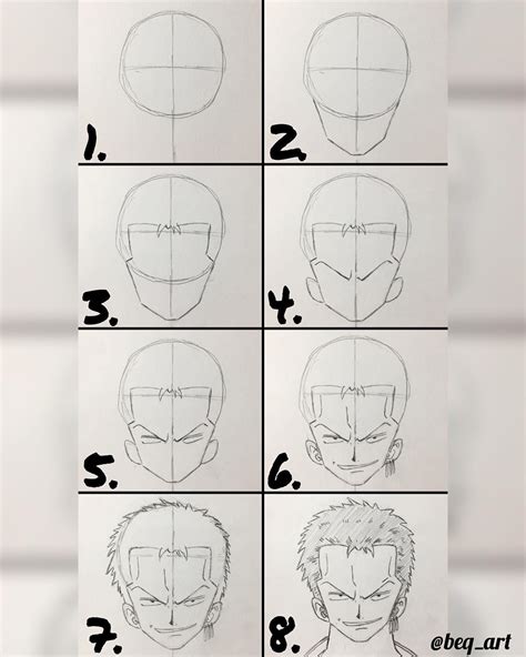 Anime Boy Drawings In Pencil Step By Step