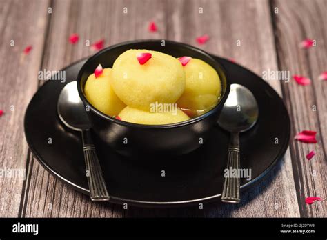 Rasgulla or rasgulle, indian sweet, indian dessert stock photo Stock Photo - Alamy