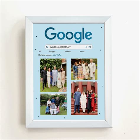 Google Frame - Customizable