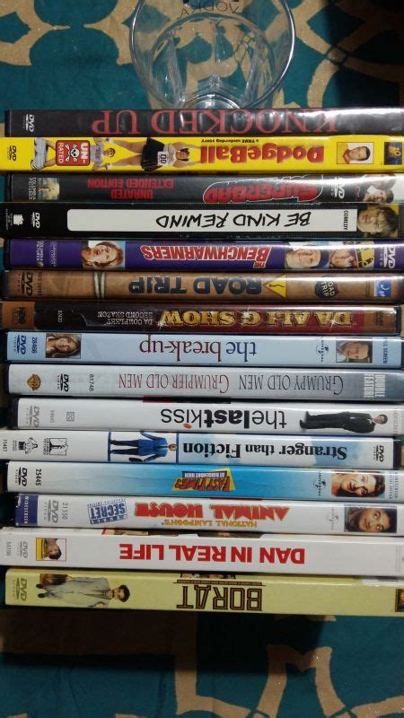 Lot of 15 comedy DVDs in English - Wanted in Rome