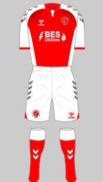 Fleetwood Town FC - Historical Football Kits