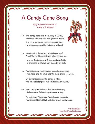 Legend of the Candy Cane - The Candymakers Gift | Seed Faith Books