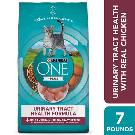 Purina ONE High Protein Dry Cat Food, +Plus Urinary Tract Health ...