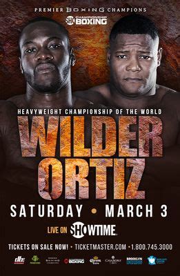 Deontay Wilder vs. Luis Ortiz - Wikipedia