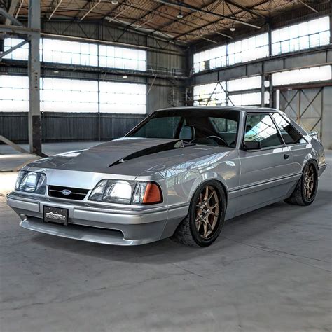 Fox Body Mustang Restomod Fans Need to Make a CGI Choice: Silver or Light Blue? - autoevolution