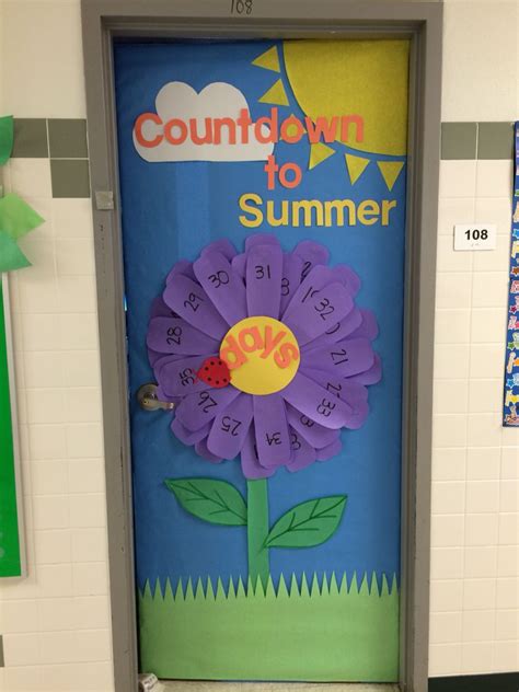 Summer Door Decorations For Preschool - Janel Star