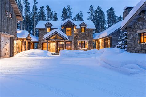 A Snowy Cabin in the Woods - Mountain Living