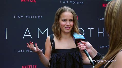 I am Mother cast talk experiences and fun on-sets. Term it as a 'Thought-provoking movie.' - YouTube