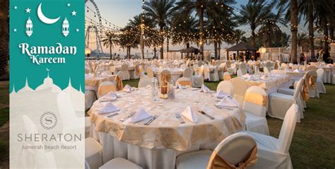 5-Star Ramadan Iftar Tent With Buffet at Sheraton JBR From AED 79 Only | Cobone