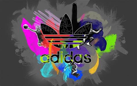 Logo Adidas, adidas shoes logo neon HD wallpaper | Pxfuel