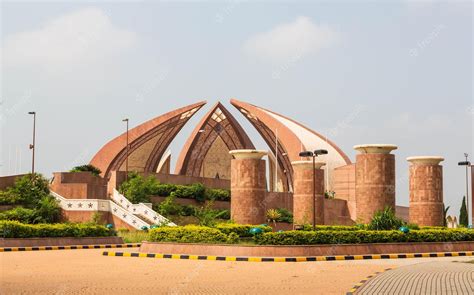 Premium Photo | The Pakistan Monument is a national monument and ...