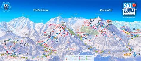 Alpbach ski map - Ontheworldmap.com