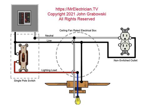 Attic Fan Switch Wiring Diagram - Circuit Diagram