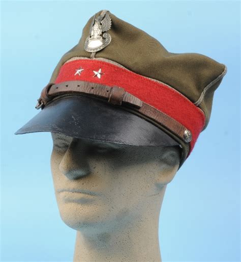 Rare Polish Army WWII era Colonel's Rogatywka Peaked Cap (RS) | Online ...