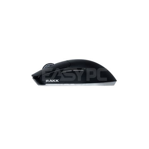 RAKK GAHUM Trimode 3395 Lightweight Black and White Gaming Mouse | Rakk.ph