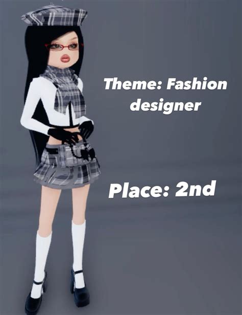 DTI (DRESS TO IMPRESS) ROBLOX GAME // OUTFIT INSPIRATION // THEME: FASHION DESIGNER in 2024 ...