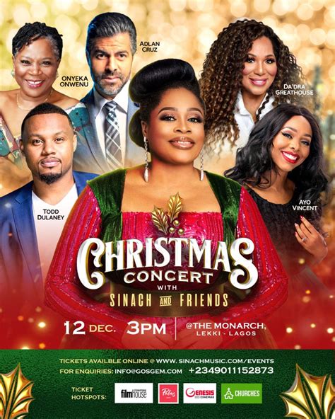 Sinach Stages Colourful Live Christmas Concert Experience In Lagos