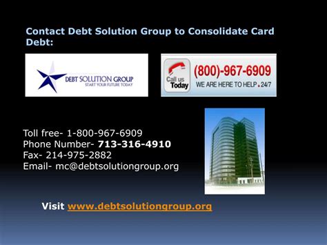 PPT - Credit Card Debt Consolidation PowerPoint Presentation, free ...