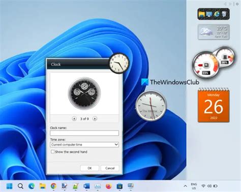 Best free Desktop Clock widgets for Windows 11/10