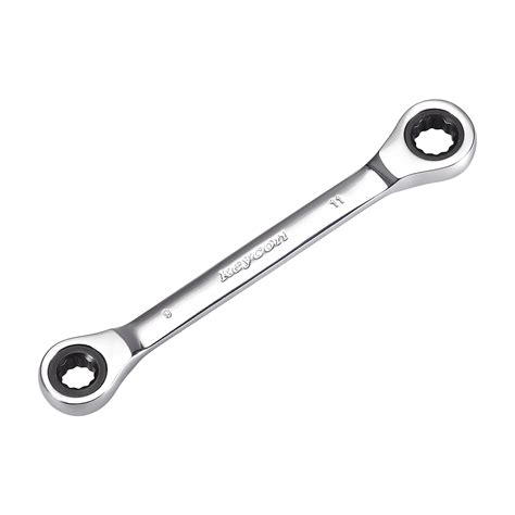 Ratcheting Wrenches, 9mm x 11mm Metric Double Box End - Walmart.com ...