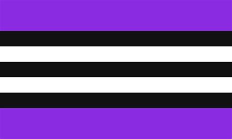 Asexual pride flag, according to a dream I had : somnivexillology