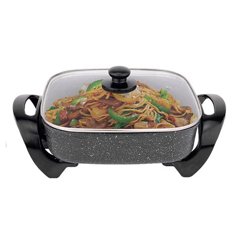 Healthy Choice 1500W 7.2L Non Stick Stone Electric Fry Pan - Bunnings ...