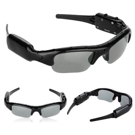 Mini HD Spy Hidden Camera Sunglasses Eyewear DVR Video Recorder Cam | Spy sunglasses, Eyewear ...