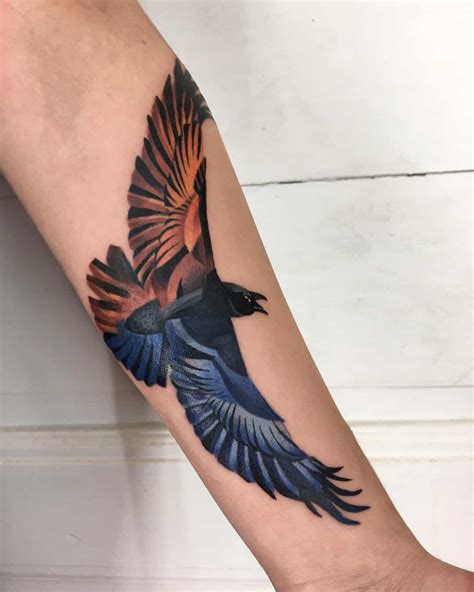 100 Inspirational Raven & Crow Tattoo Ideas - Ultimate Guide