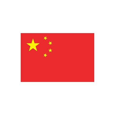 Vector China Flag PNG Transparent Image - PNG Mart