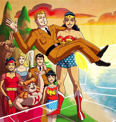 Some Golden Age Wonder woman fan art I did (with Donna thrown in ...