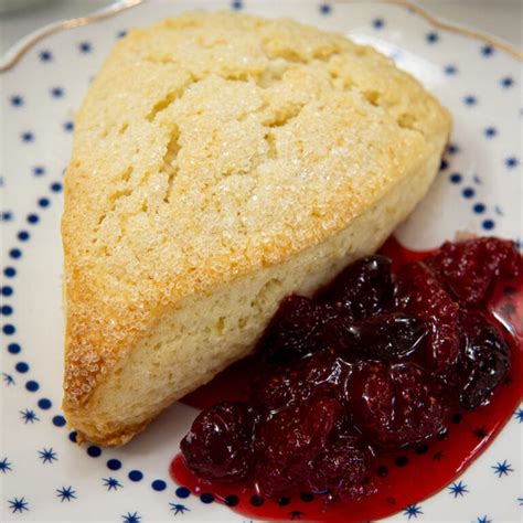 Scones with Cranberry Strawberry Jam - Pastries Like a Pro