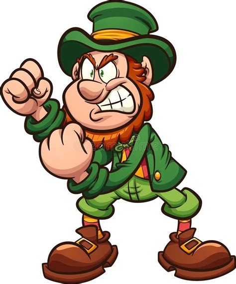 Angry Leprechaun Stock Illustrations – 314 Angry Leprechaun Stock ...