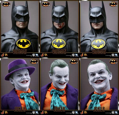 Hot Toys Does Batman & The Joker in 1/6 from 1989's 'Batman' Movie by Tim Burton = And They Are ...