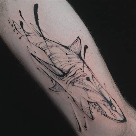 Aggregate 78+ shark skull tattoo - in.coedo.com.vn