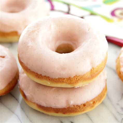 Baked Vanilla Bean Donuts - Eat. Drink. Love.