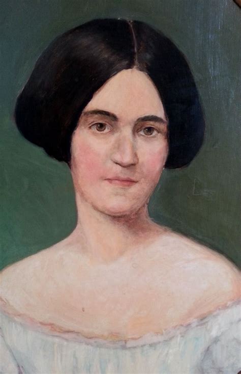 Oil on Canvas, Portrait, c. 1860-70, Mary Coles, Philadelphia