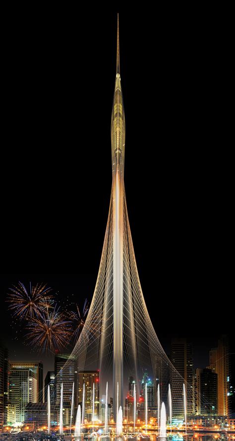 Santiago Calatrava Wins Competition to Design Landmark Observation Tower in Dubai | ArchDaily