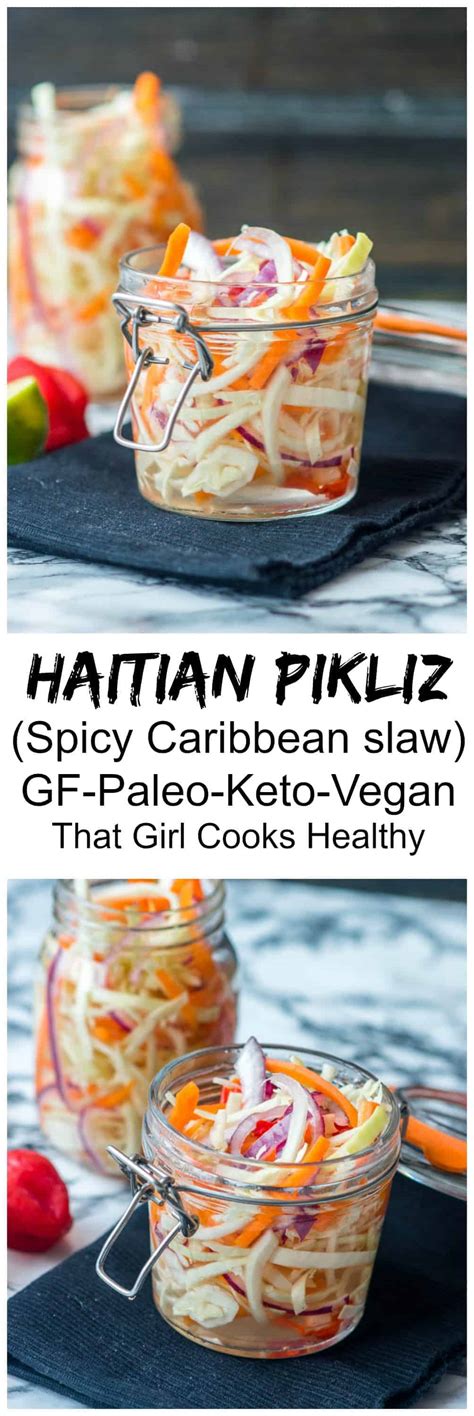 Haitian Pikliz - That Girl Cooks Healthy