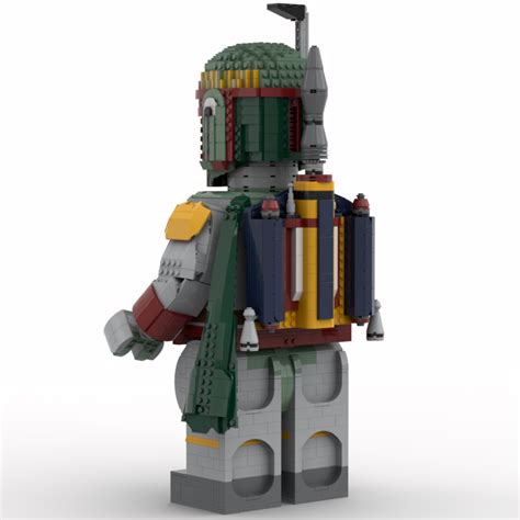 LEGO® instructions Boba Fett Mega Figure (fits official Lego Helmet)