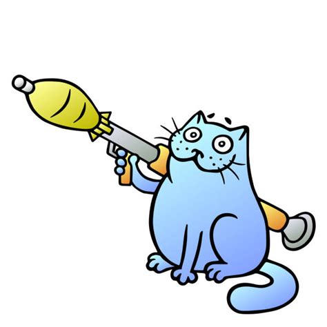 Cat With A Gun Stock Photos, Pictures & Royalty-Free Images - iStock