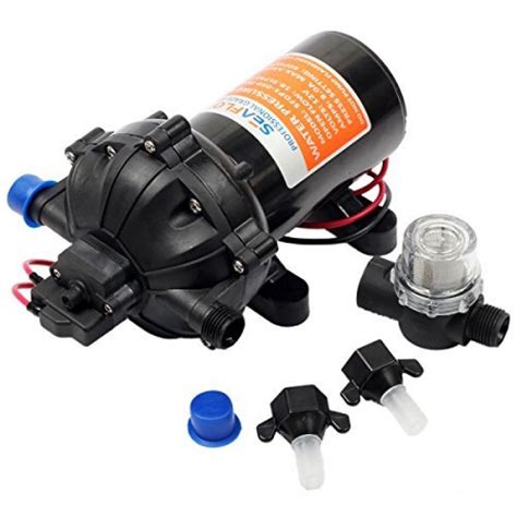 Seaflo 12v DC Water Pressure Diaphragm Pump 18.9 L/min 5.0 Gpm 60 Psi