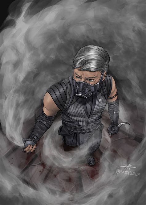 ArtStation - smoke mortal kombat