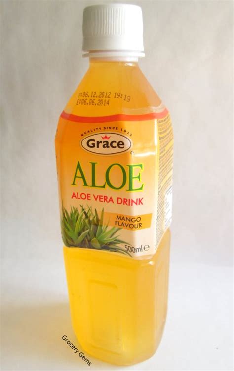 Grocery Gems: Grace Aloe Vera Drink - Mango