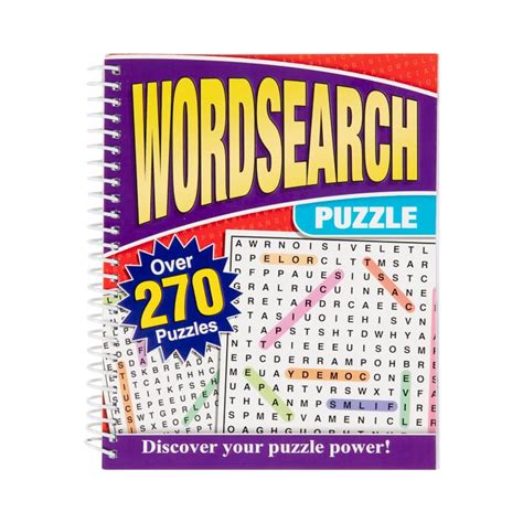 Large Print Puzzle Book - Word Search | Books - B&M