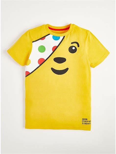 Children In Need Pudsey Yellow T-Shirt | Kids | George at ASDA