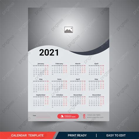 Wall Calendar 2021 Desk Calendar 2021 Design Calendar Week Starts On ...