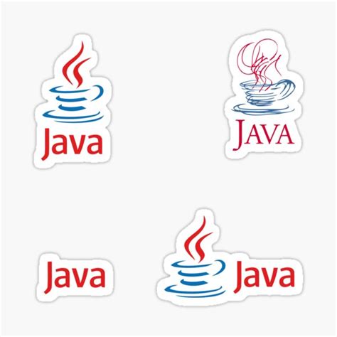 "java sticker set" Sticker for Sale by oscarcolonduran | Redbubble