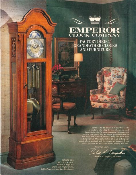 About Us - Emperor Clock Company