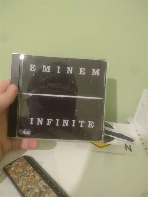 My Infinite CD came : r/Eminem