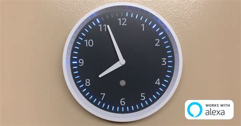 Review: Amazon's $29 Echo Wall Clock packs modern tricks in classic ...